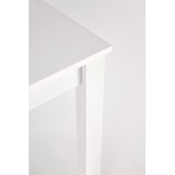 'GINO Extendable Table Top - White, Legs - White' 'GINO Extendable Table Top - White, Legs - White'