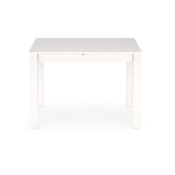 'GINO Extendable Table Top - White, Legs - White' 'GINO Extendable Table Top - White, Legs - White'
