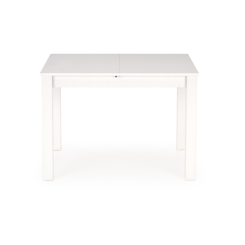 'GINO Extendable Table Top - White, Legs - White' 'GINO Extendable Table Top - White, Legs - White'