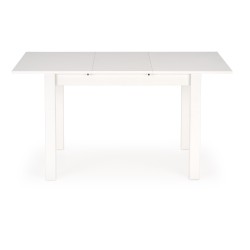 'GINO Extendable Table Top - White, Legs - White' 'GINO Extendable Table Top - White, Legs - White'