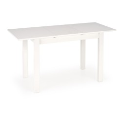 'GINO Extendable Table Top - White, Legs - White' 'GINO Extendable Table Top - White, Legs - White'