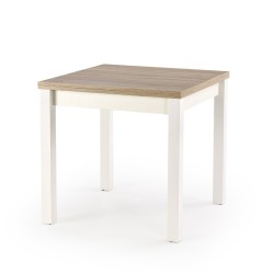 'GRACJAN Table in Sonoma Oak / White Color' 'GRACJAN Table in Sonoma Oak / White Color'