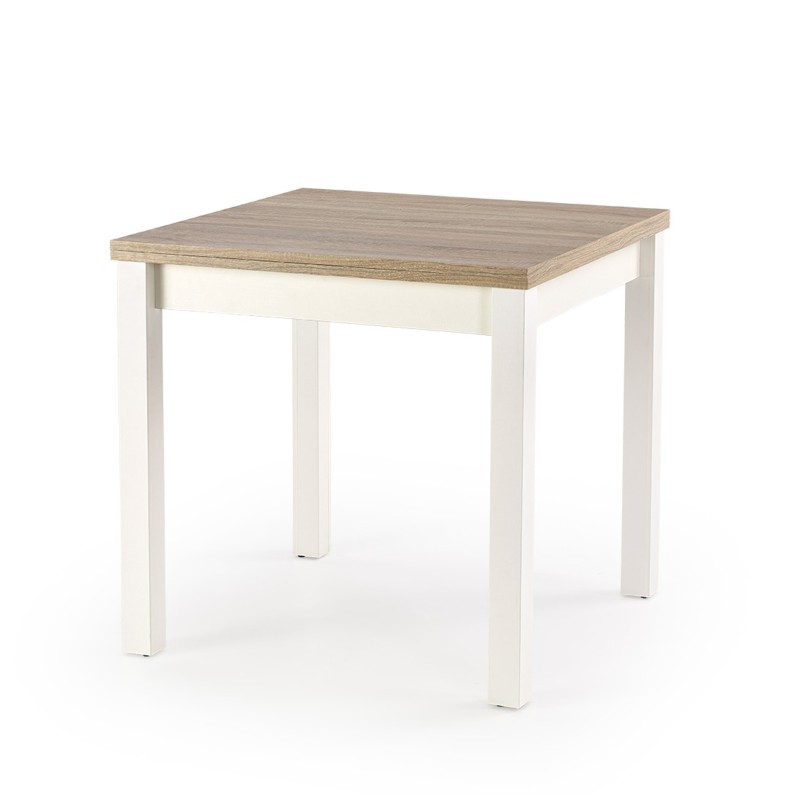 'GRACJAN Table in Sonoma Oak / White Color' 'GRACJAN Table in Sonoma Oak / White Color'