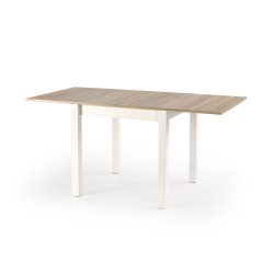 'GRACJAN Table in Sonoma Oak / White Color' 'GRACJAN Table in Sonoma Oak / White Color'