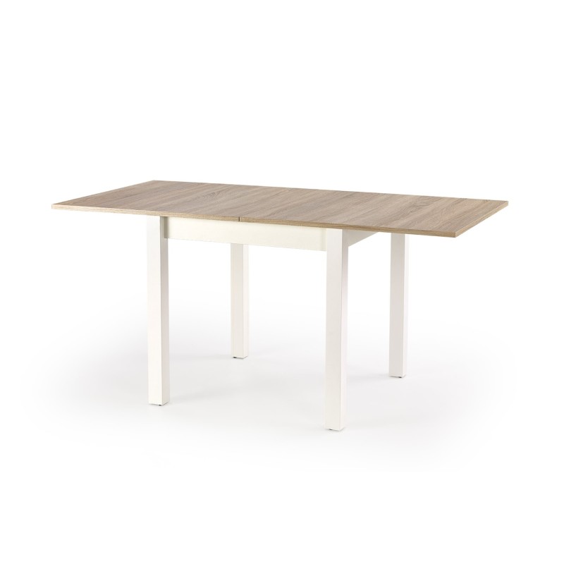 'GRACJAN Table in Sonoma Oak / White Color' 'GRACJAN Table in Sonoma Oak / White Color'