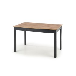 'GREG Extendable Table in Wotan Oak/Black Color' 'GREG Extendable Table in Wotan Oak/Black Color'