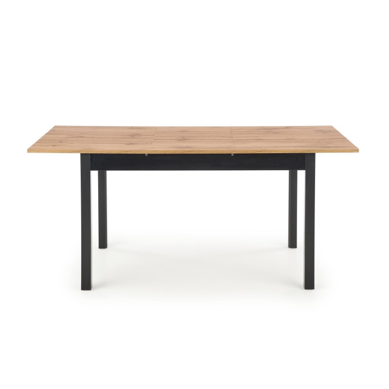 'GREG Extendable Table in Wotan Oak/Black Color' 'GREG Extendable Table in Wotan Oak/Black Color'