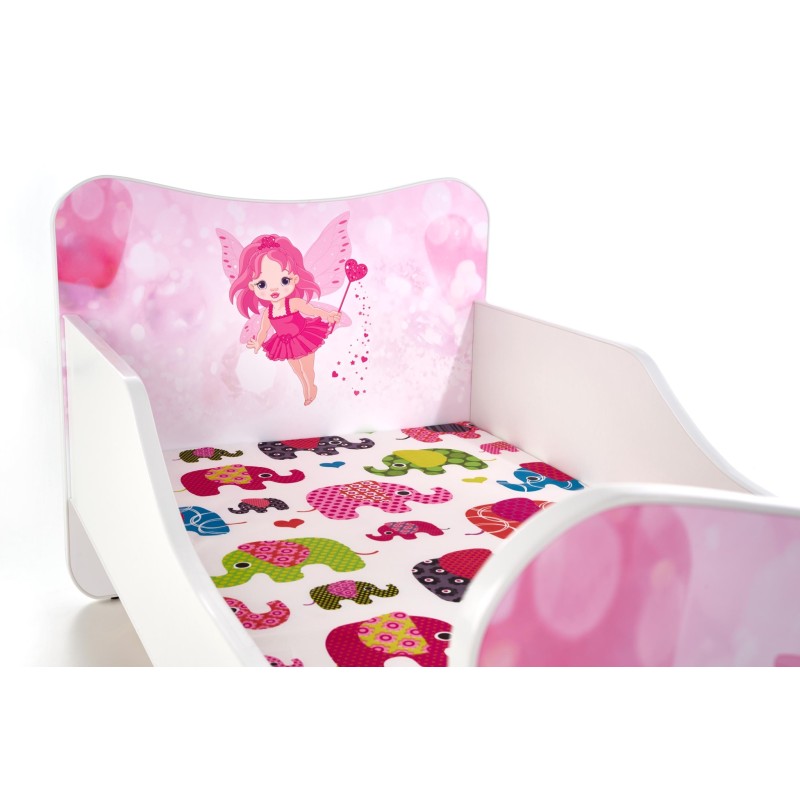 'HAPPY FAIRY White / Pink Bed' 'HAPPY FAIRY White / Pink Bed'