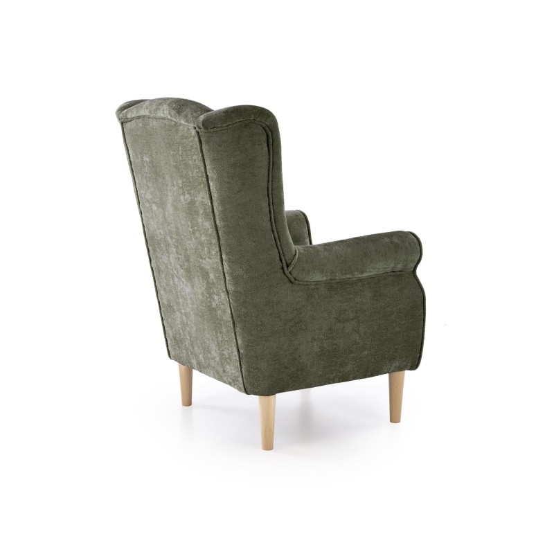 'HERMES Relaxation Armchair, Olive' 'HERMES Relaxation Armchair, Olive'