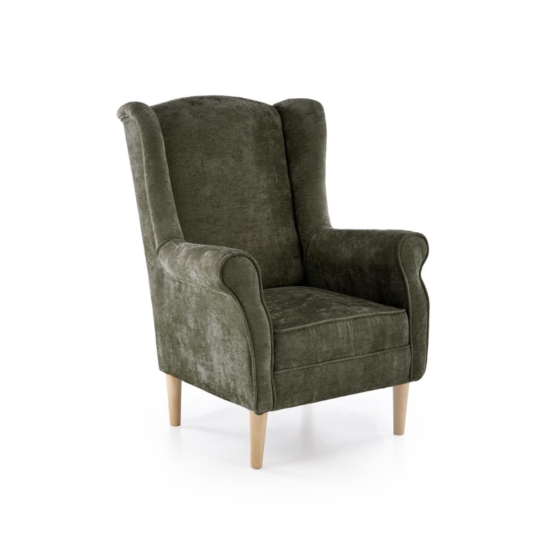 'HERMES Relaxation Armchair, Olive' 'HERMES Relaxation Armchair, Olive'