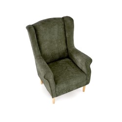 'HERMES Relaxation Armchair, Olive' 'HERMES Relaxation Armchair, Olive'