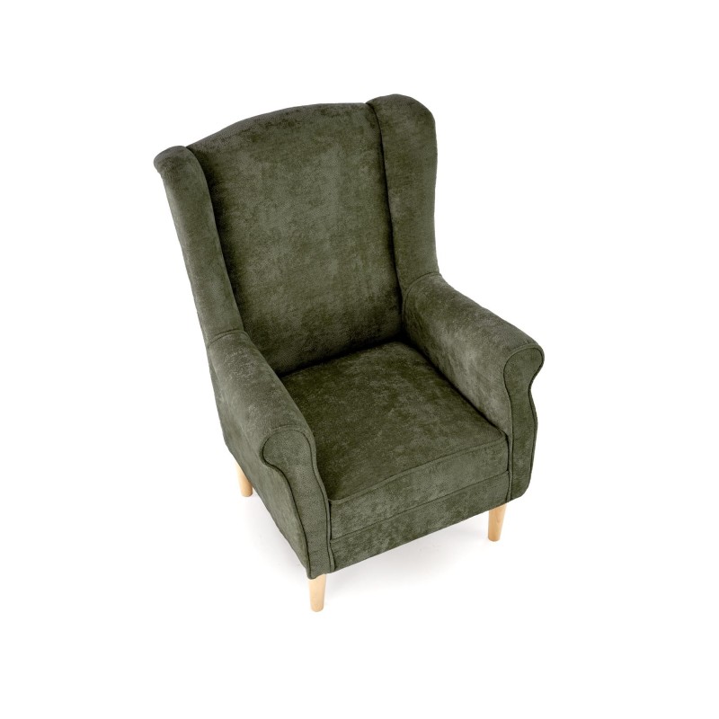 'HERMES Relaxation Armchair, Olive' 'HERMES Relaxation Armchair, Olive'
