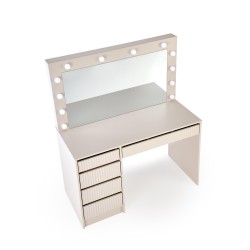 'HOLLYWOOD 2 XL Cashmere Vanity Table' 'HOLLYWOOD 2 XL Cashmere Vanity Table'