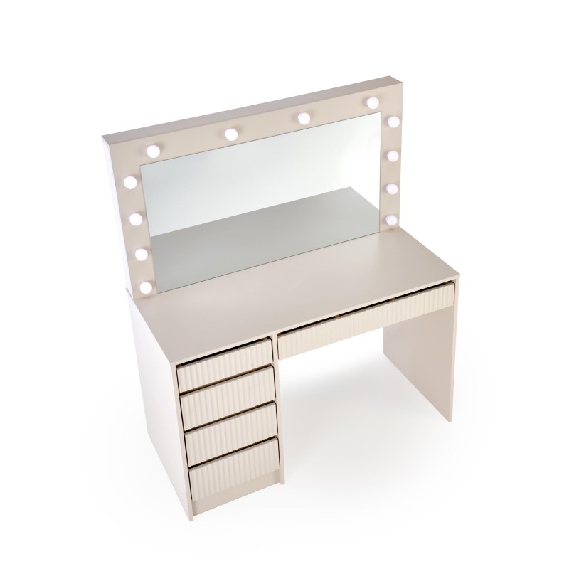 'HOLLYWOOD 2 XL Cashmere Vanity Table' 'HOLLYWOOD 2 XL Cashmere Vanity Table'