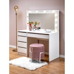 'HOLLYWOOD XL White Vanity'