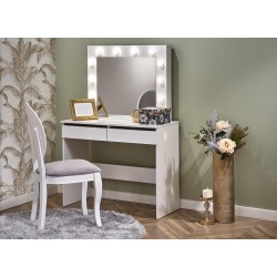 'HOLLYWOOD White Dressing Table'
