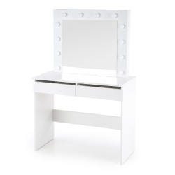'HOLLYWOOD White Dressing Table' 'HOLLYWOOD White Dressing Table'