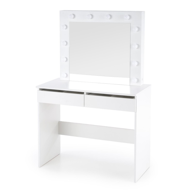'HOLLYWOOD White Dressing Table' 'HOLLYWOOD White Dressing Table'