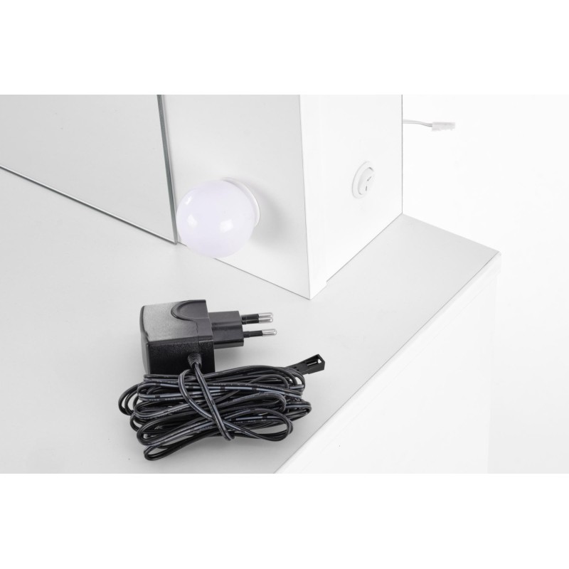 'HOLLYWOOD White Dressing Table' 'HOLLYWOOD White Dressing Table'