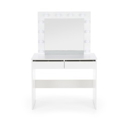 'HOLLYWOOD White Dressing Table' 'HOLLYWOOD White Dressing Table'