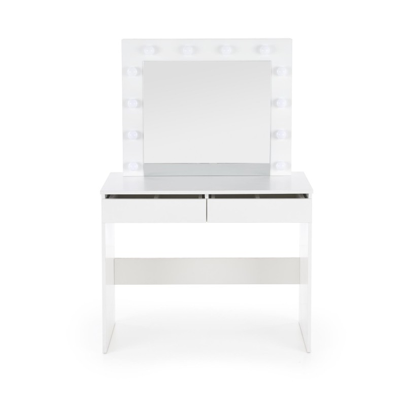 'HOLLYWOOD White Dressing Table' 'HOLLYWOOD White Dressing Table'