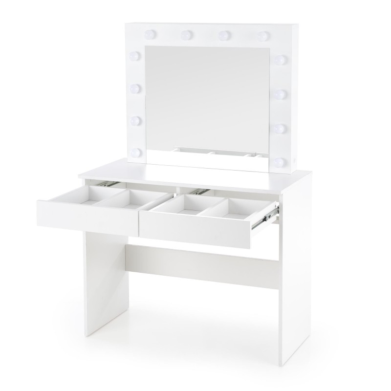 'HOLLYWOOD White Dressing Table' 'HOLLYWOOD White Dressing Table'