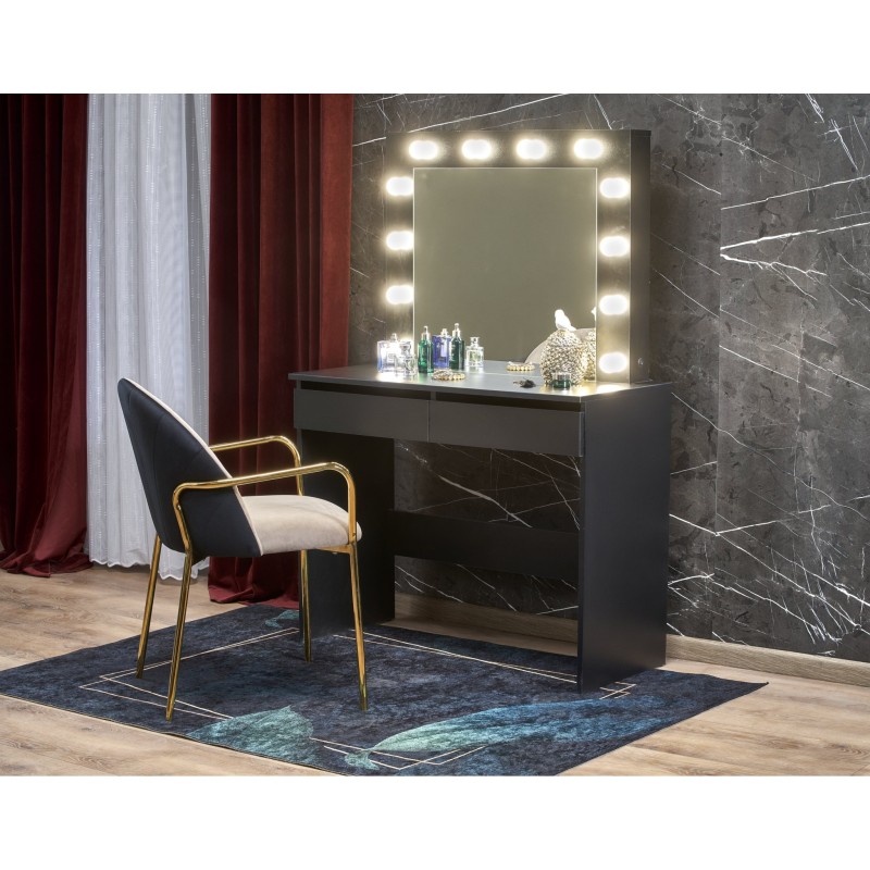 HOLLYWOOD toaletka czarny (2p 1szt) HOLLYWOOD toaletka czarny (2p 1szt)