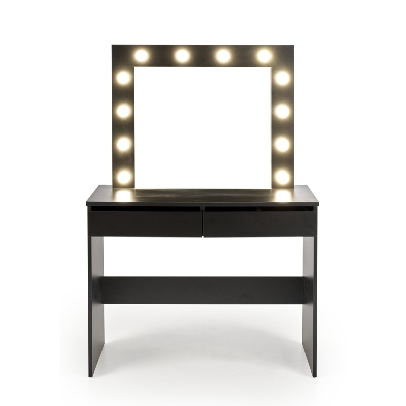 'HOLLYWOOD Black Dressing Table' 'HOLLYWOOD Black Dressing Table'