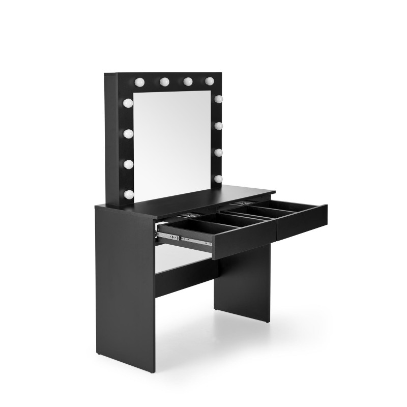 'HOLLYWOOD Black Dressing Table' 'HOLLYWOOD Black Dressing Table'