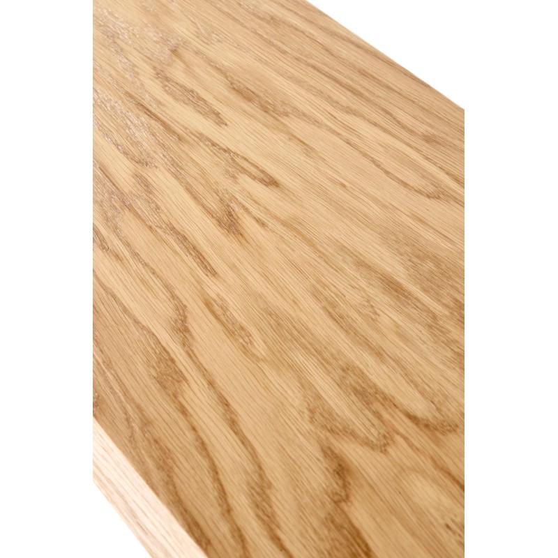 'INFERNO Natural Oak Console Table - Black' 'INFERNO Natural Oak Console Table - Black'