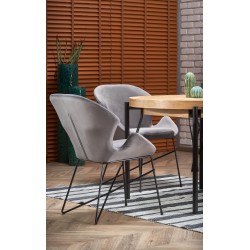 'INFERNO Extendable Oak Table - Black' 'INFERNO Extendable Oak Table - Black'