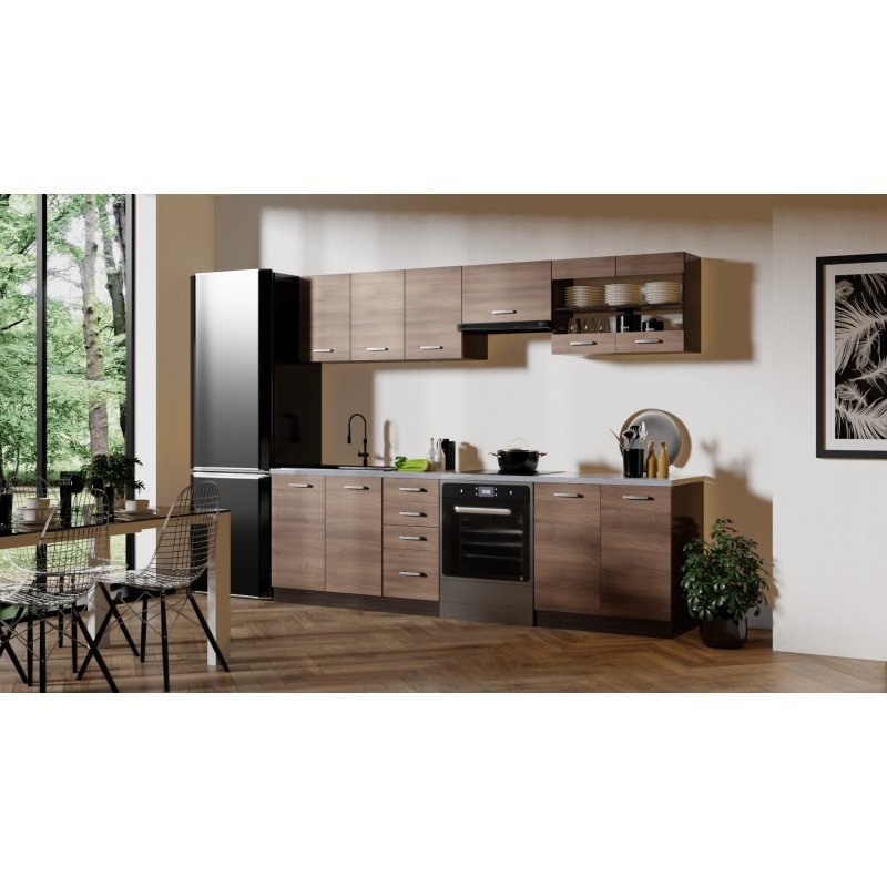 'AMANDA 1 260 - KITCHEN - CINNAMON ACACIA' 'AMANDA 1 260 - KITCHEN - CINNAMON ACACIA'
