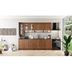 'MARGARET 3 260 - KITCHEN - WALNUT'