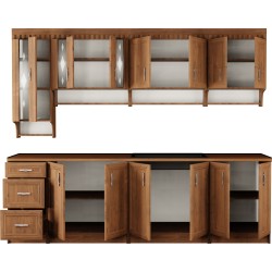 MARGARET 3 260 - KUCHNIA - ORZECH (12p 1kpl) MARGARET 3 260 - KUCHNIA - ORZECH (12p 1kpl)