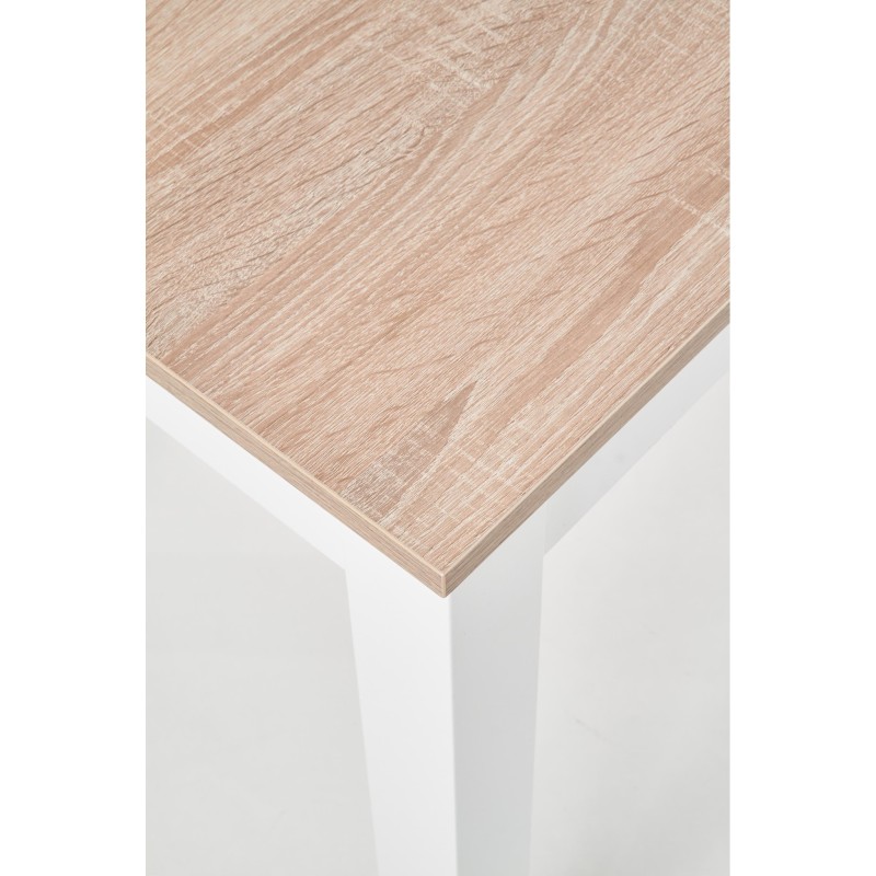 "KSAWERY Sonoma Oak / White Table" "KSAWERY Sonoma Oak / White Table"