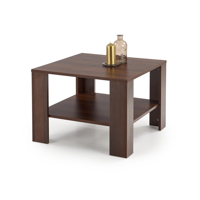 'KWADRO KWADRAT Dark Walnut Coffee Table' 'KWADRO KWADRAT Dark Walnut Coffee Table'