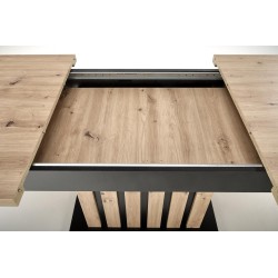 'LAMELLO Extendable Table 160-210/90 cm Artisan Oak/Black' 'LAMELLO Extendable Table 160-210/90 cm Artisan Oak/Black'