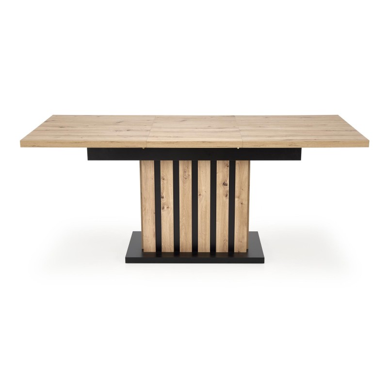 'LAMELLO Extendable Table 160-210/90 cm Artisan Oak/Black' 'LAMELLO Extendable Table 160-210/90 cm Artisan Oak/Black'