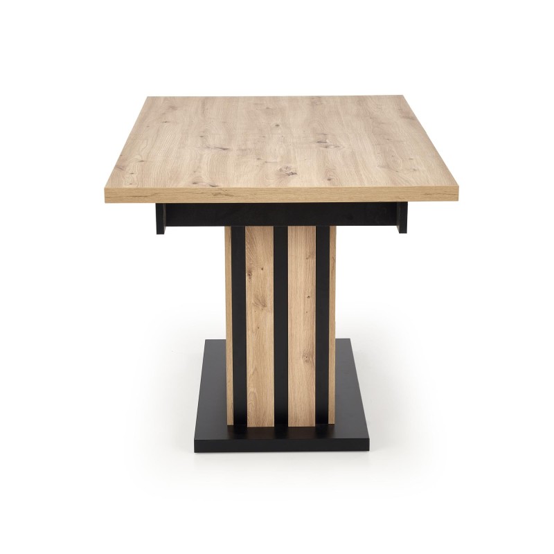 'LAMELLO Extendable Table 160-210/90 cm Artisan Oak/Black' 'LAMELLO Extendable Table 160-210/90 cm Artisan Oak/Black'