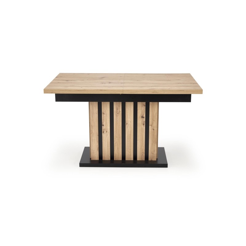 'LAMELLO Extendable Table 160-210/90 cm Artisan Oak/Black' 'LAMELLO Extendable Table 160-210/90 cm Artisan Oak/Black'