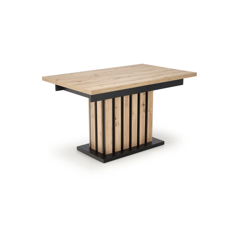 'LAMELLO Extendable Table 160-210/90 cm Artisan Oak/Black' 'LAMELLO Extendable Table 160-210/90 cm Artisan Oak/Black'