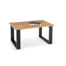 'LIBRA Coffee Table in Wotan Oak/Black Color'