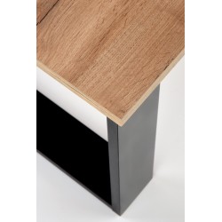 'LIBRA Coffee Table in Wotan Oak/Black Color' 'LIBRA Coffee Table in Wotan Oak/Black Color'