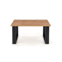 'LIBRA Coffee Table in Wotan Oak/Black Color' 'LIBRA Coffee Table in Wotan Oak/Black Color'