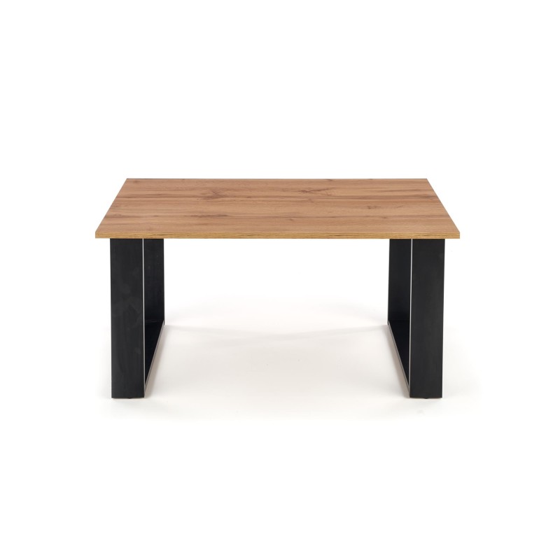 'LIBRA Coffee Table in Wotan Oak/Black Color' 'LIBRA Coffee Table in Wotan Oak/Black Color'