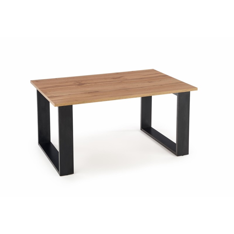 'LIBRA Coffee Table in Wotan Oak/Black Color' 'LIBRA Coffee Table in Wotan Oak/Black Color'