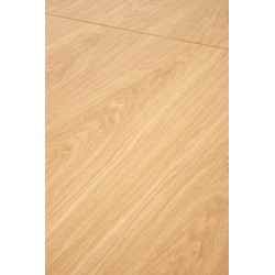 MASSIVE 2 stół rozkładany 160-250x90x77 cm dąb naturalny/czarny (2p 1szt) MASSIVE 2 stół rozkładany 160-250x90x77 cm dąb naturalny/czarny (2p 1szt)
