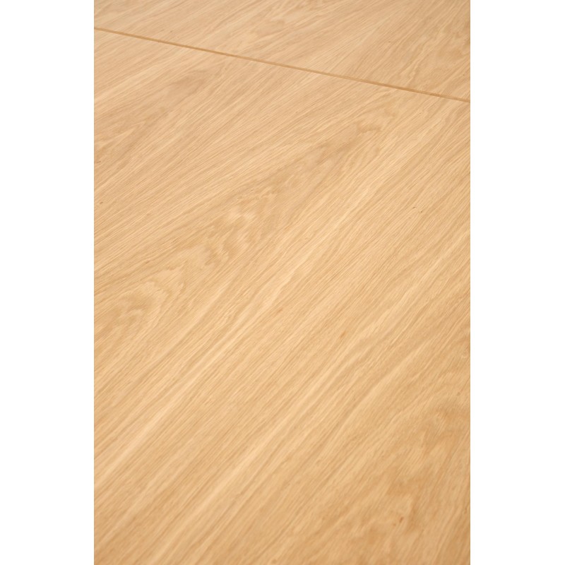 'MASSIVE 2 Extendable Table 160-250x90x77 cm Natural Oak/Black' 'MASSIVE 2 Extendable Table 160-250x90x77 cm Natural Oak/Black'