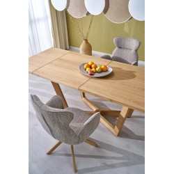 'MASSIVE 3 Extendable Table 160-250x90x77 cm Natural Oak/Natural Oak' 'MASSIVE 3 Extendable Table 160-250x90x77 cm Natural Oak/Natural Oak'