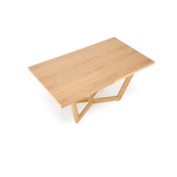 'MASSIVE 3 Extendable Table 160-250x90x77 cm Natural Oak/Natural Oak' 'MASSIVE 3 Extendable Table 160-250x90x77 cm Natural Oak/Natural Oak'